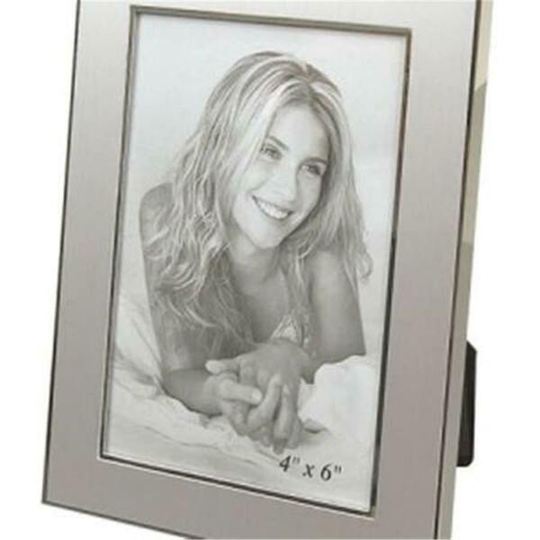 Leeber 8 x 10 in. Jolene Brushed Aluminium Frame 63348